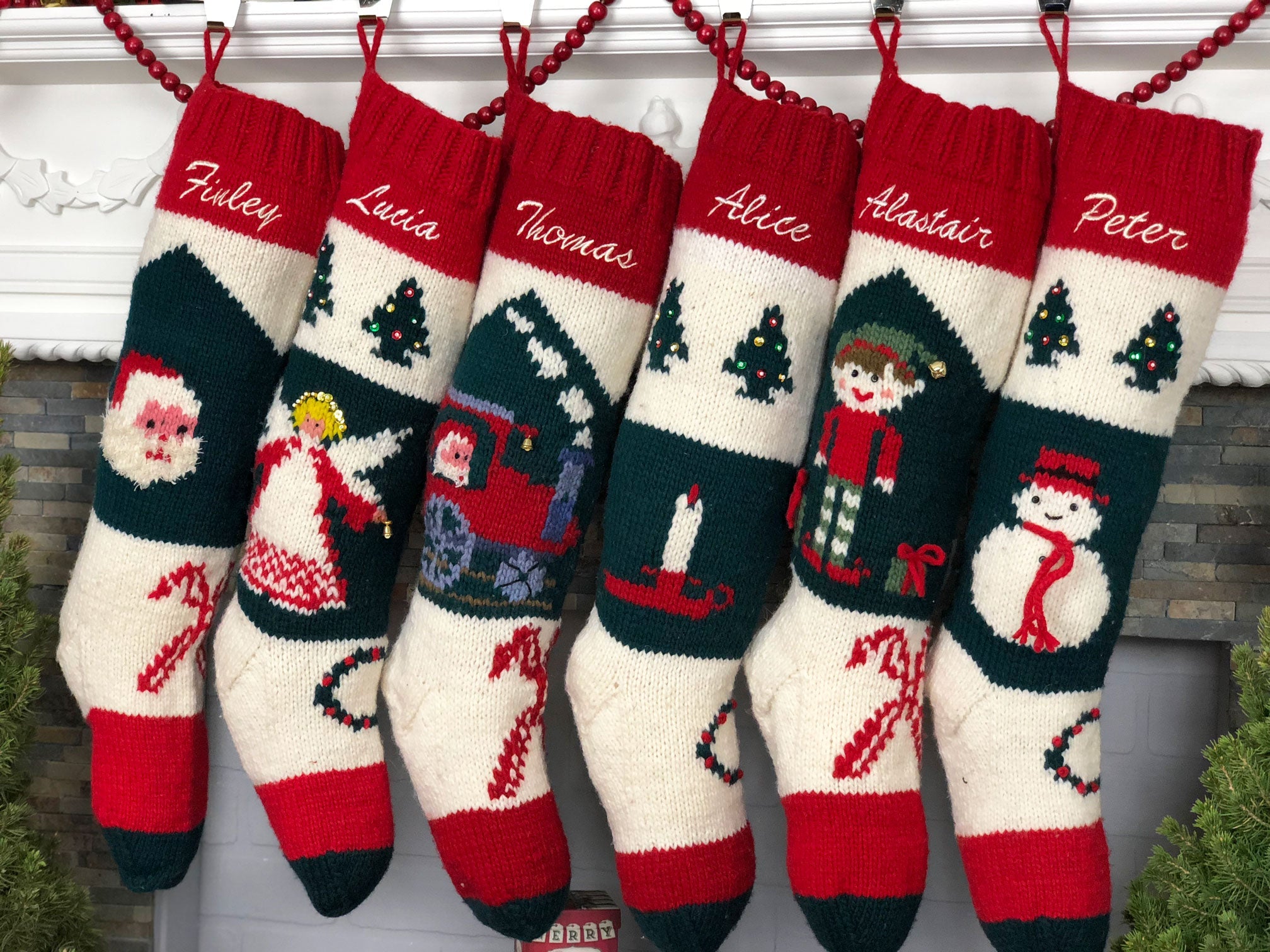 Bernat Christmas Stockings