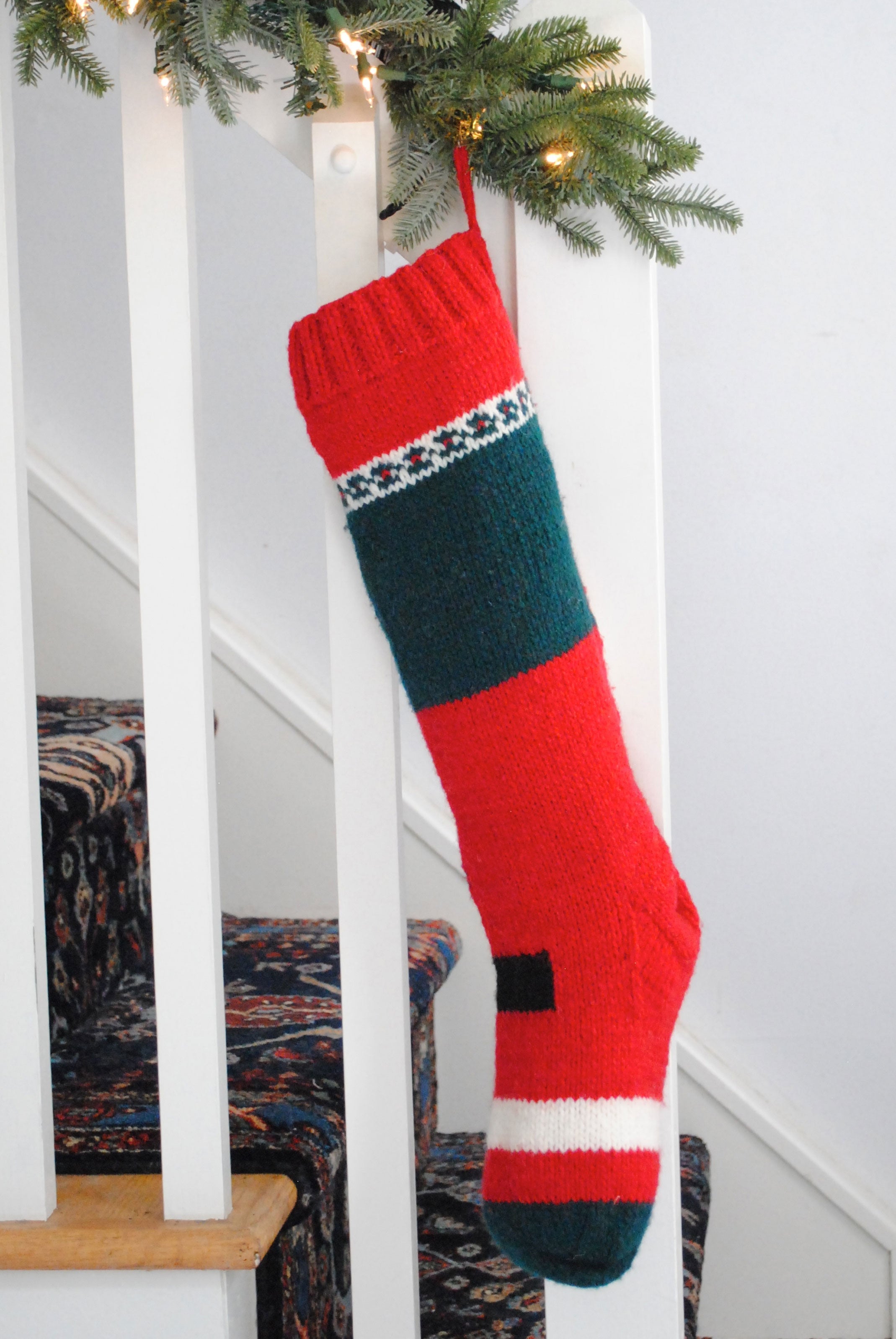 Back of stocking