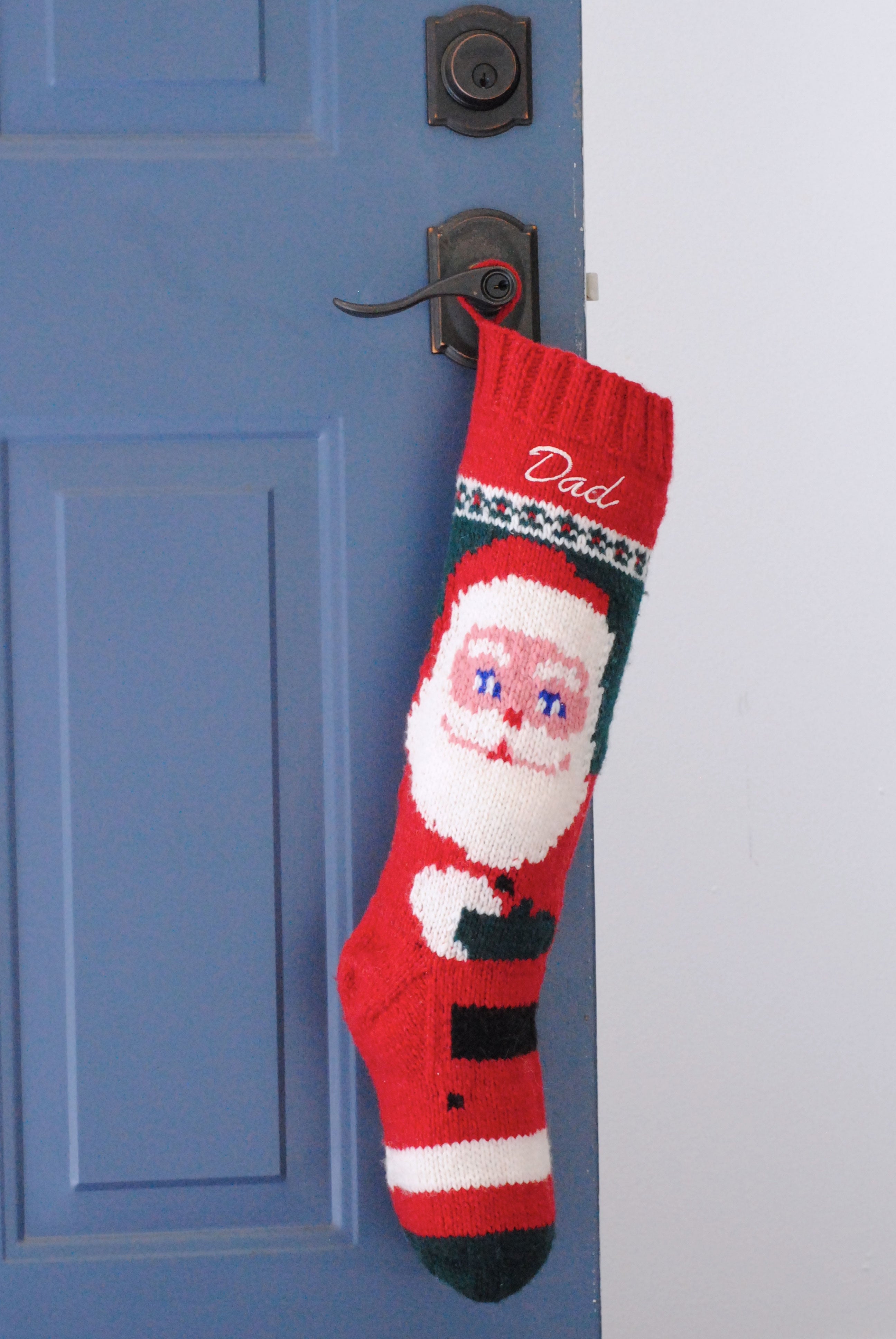 Mary Maxim Santa Stocking