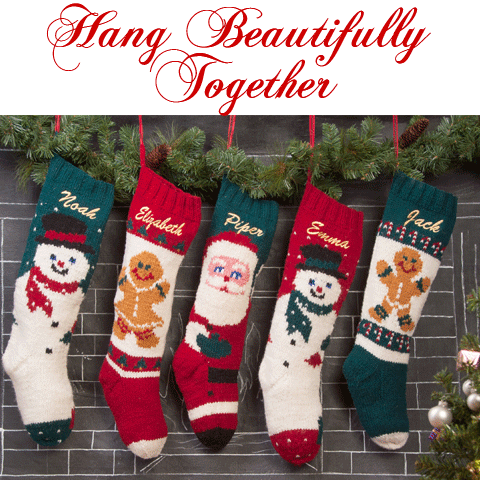 Gingerbread Girl Christmas Stocking