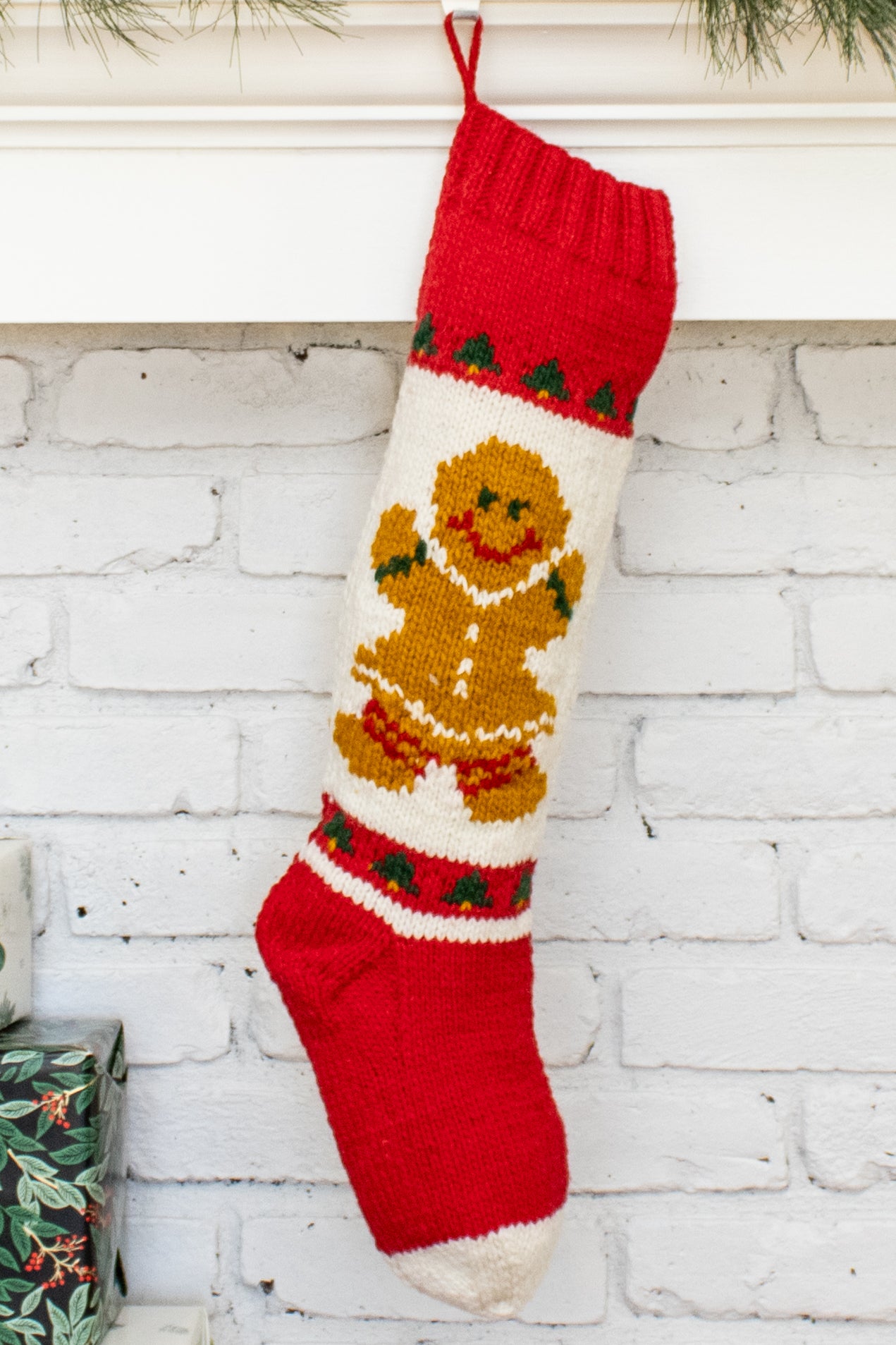 Gingerbread Girl  Christmas Stocking