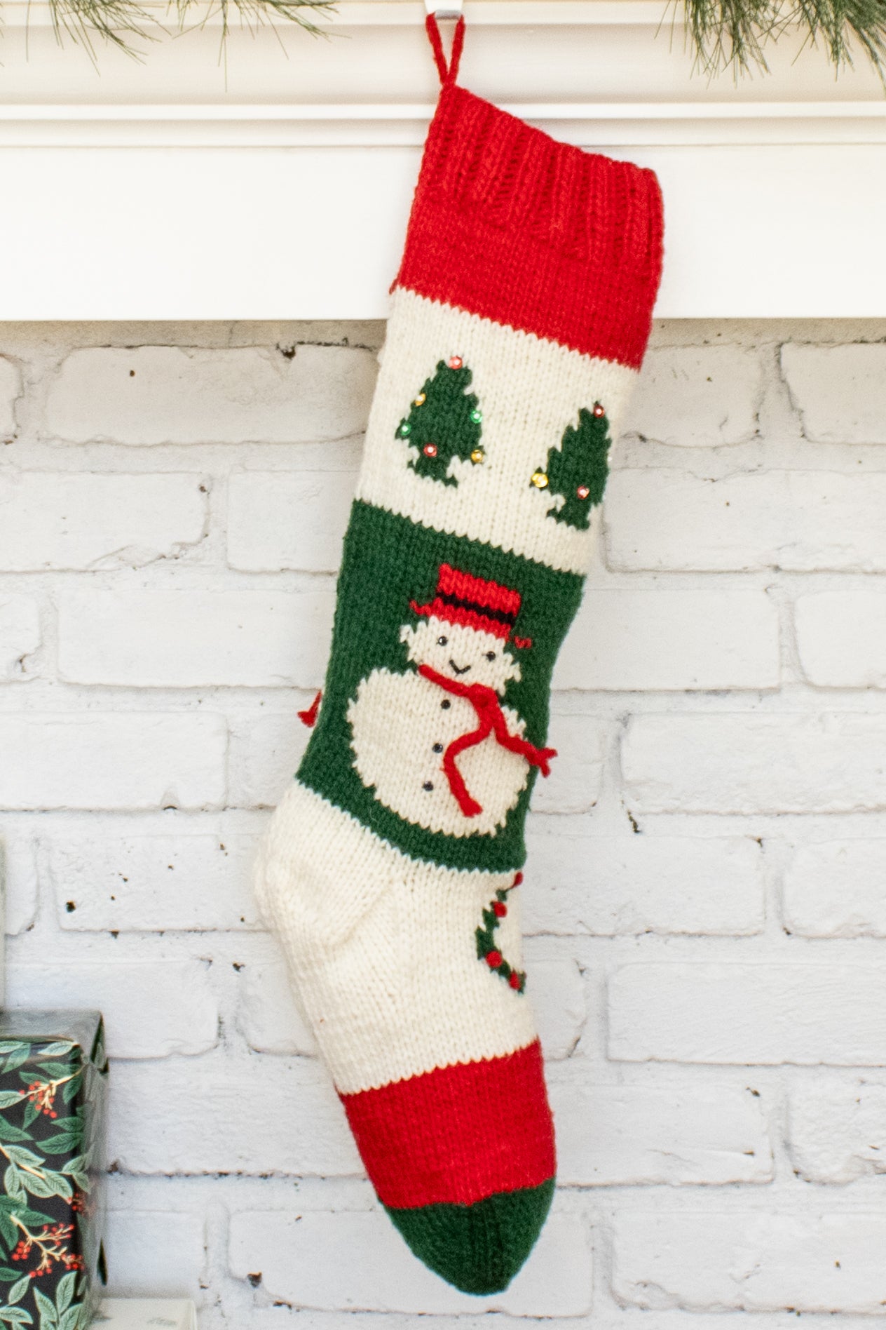 Personalized Snowman Stocking