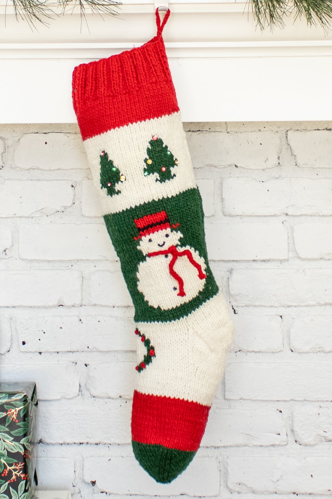 Personalized Snowman Stocking