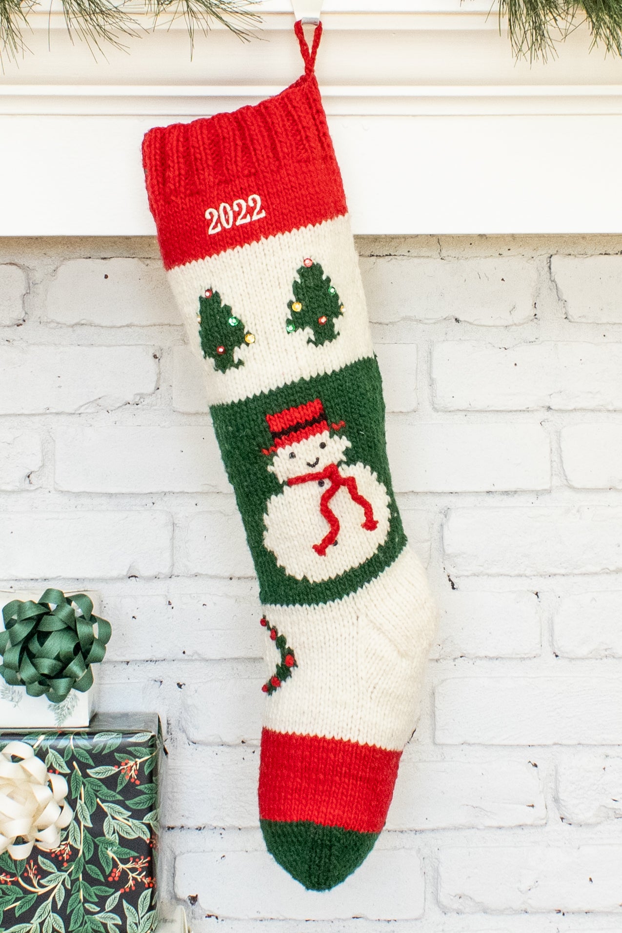 Personalized Snowman Stocking