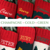 Christmas stocking personalization choices