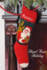 Santa Reindeer Christmas Stocking