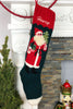 Vintage Santa Personalized Christmas Stocking