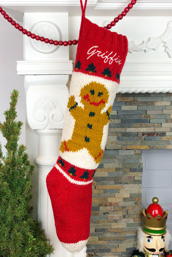 personalized boy Christmas stocking